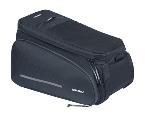 Torba na bagażnik BASIL MOVE TRUNK BAG, do stosowania z MIK, 10-26L, Wodoodporna, Black (NEW)