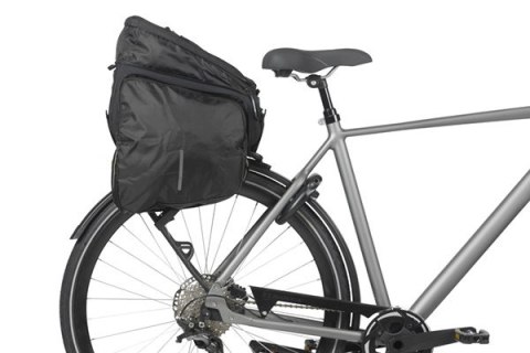 Torba na bagażnik BASIL MOVE TRUNK BAG, do stosowania z MIK, 10-26L, Wodoodporna, Black (NEW)