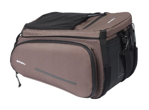 Torba na bagażnik BASIL MOVE TRUNK BAG, do stosowania z MIK, 10-26L, Wodoodporna, Brown (NEW)
