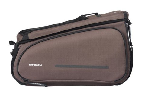 Torba na bagażnik BASIL MOVE TRUNK BAG, do stosowania z MIK, 10-26L, Wodoodporna, Brown (NEW)