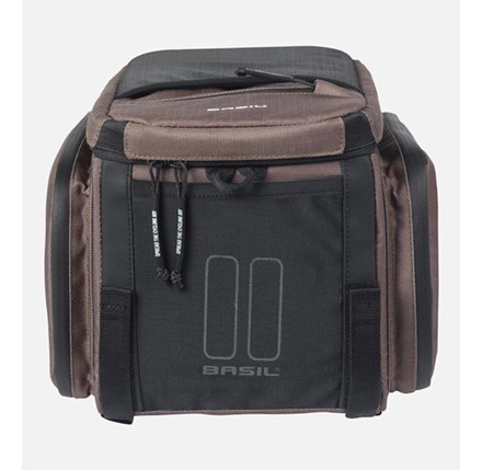 Torba na bagażnik BASIL MOVE TRUNK BAG, do stosowania z MIK, 10-26L, Wodoodporna, Brown (NEW)