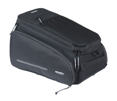 Torba na bagażnik BASIL MOVE TRUNK BAG, MIK z adapterem do mocowania (ready to go), 10-26L, Wodoodporna, Black (NEW)