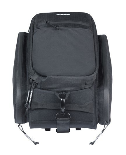 Torba na bagażnik BASIL MOVE TRUNK BAG, MIK z adapterem do mocowania (ready to go), 10-26L, Wodoodporna, Black (NEW)