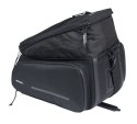 Torba na bagażnik BASIL MOVE TRUNK BAG, MIK z adapterem do mocowania (ready to go), 10-26L, Wodoodporna, Black (NEW)