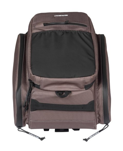 Torba na bagażnik BASIL MOVE TRUNK BAG, MIK z adapterem do mocowania (ready to go), 10-26L, Wodoodporna, Brown (NEW)