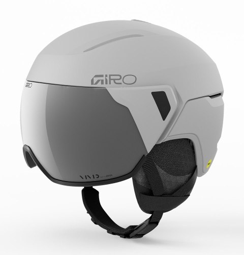 Kask zimowy GIRO ORBIT SPHERICAL MIPS matte light grey / VIVID onyx roz. M (55.5-59 cm) (NEW 2025/2026)