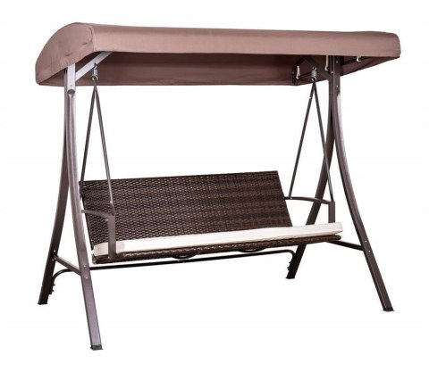 Huśtawka ogrodowa RATAN CAPRI PREMIUM