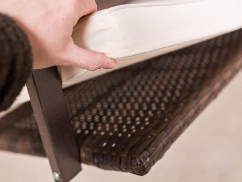 Huśtawka ogrodowa RATAN CAPRI PREMIUM