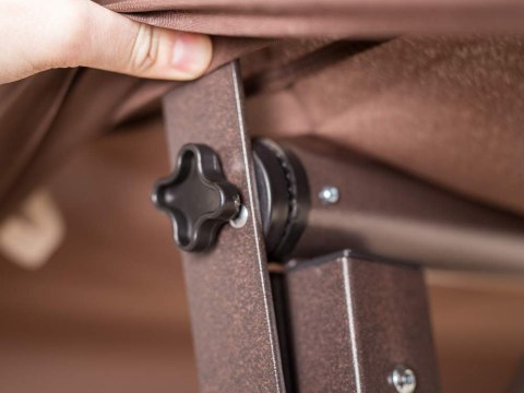 Huśtawka ogrodowa RATAN CAPRI PREMIUM