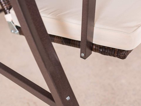 Huśtawka ogrodowa RATAN CAPRI PREMIUM