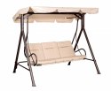 Huśtawka ogrodowa TARA ciemny brąz PREMIUM
