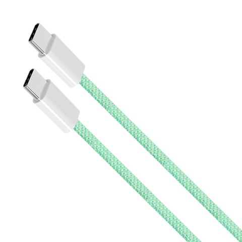 Kabel USB typu C - USB typu C 100 W 1,5 m zielony Kruger&Matz Basic