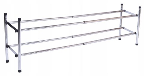 Regał półka na buty Lena metalowa 1 moduł chrom
