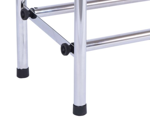 Regał półka na buty Lena metalowa 1 moduł chrom