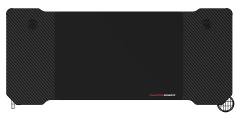 Biurko gamingowe SHADOW GAMER 2.0 140 cm LED RGB podkładka
