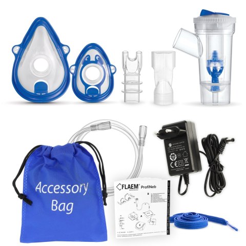 FLAEM PROFINEB NEW Energooszczędny, ultracichy inhalator pneumatyczno-tłokowy