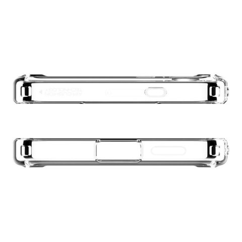 Spigen Ultra Hybrid Mag MagSafe - Etui do Samsung Galaxy S25+ (Clear / White)