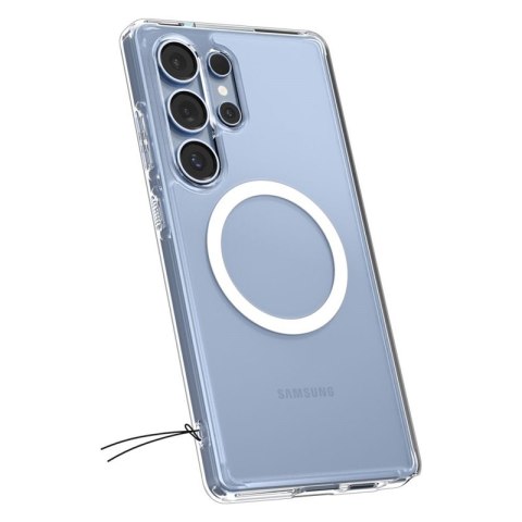 Spigen Ultra Hybrid Mag MagSafe - Etui do Samsung Galaxy S25 Ultra (Clear / White)