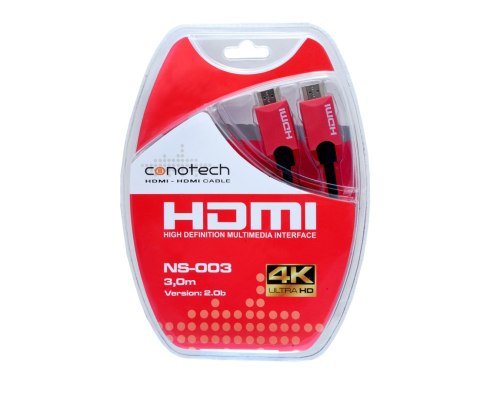 KABEL HDMI NS-003/4K 3 m CONOTECH