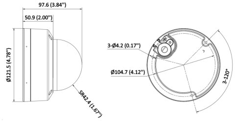 KAMERA WANDALOODPORNA IP DS-2CD2146G2H-ISU(2.8MM)(EF) AcuSense - 4 Mpx Hikvision