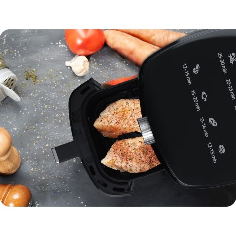 Frytkownica beztłuszczowa Air fryer Berdsen BD-654 czarna
