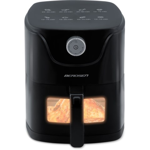 Frytkownica beztłuszczowa Air fryer Berdsen BD-654 czarna