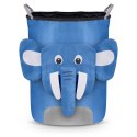 Kosz na zabawki Nukido - niebieski słonik