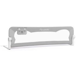 Barierka ochronna do łóżka 150 x 42 x 35 cm Nukido szara