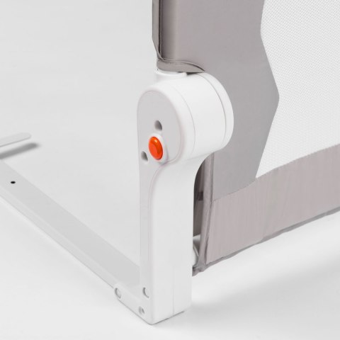 Barierka ochronna do łóżka 150 x 42 x 35 cm Nukido szara