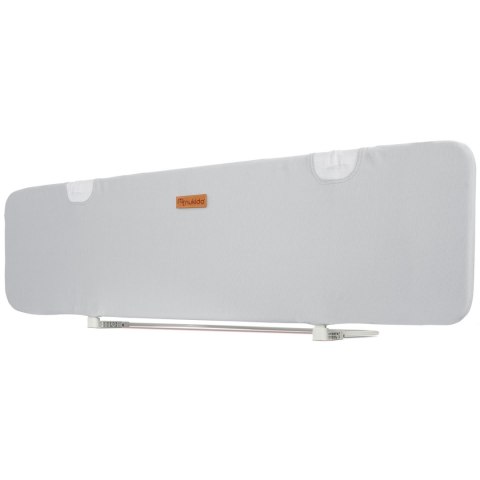 Barierka ochronna do łóżka 150 x 44 x 41 cm Nukido szara