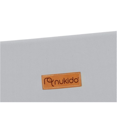 Barierka ochronna do łóżka 150 x 44 x 41 cm Nukido szara