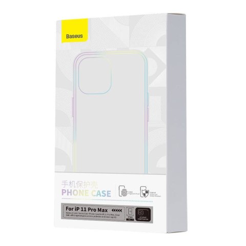 Etui BASEUS Crystal Series Clear iPhone 11 Pro Max zestaw (przezroczyste)