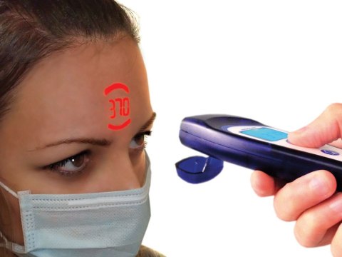 TECNIMED VISIOFOCUS PRO Termometr bezdotykowy na podczerwień, precyzyjny
