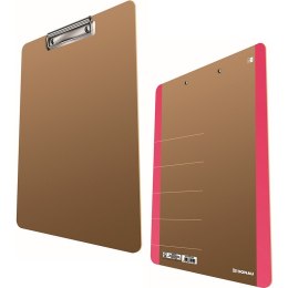 Deska z klipem Donau Life A4 różowa