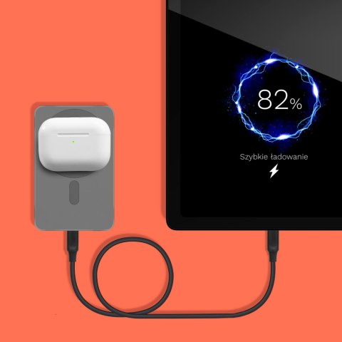POWERBANK indukcyjny Kruger&Matz 5000 mAh magnetyczny szary