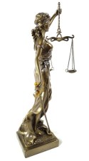Temida figurka 35 cm - Prezent dla prawnika sędziego - MC-90037