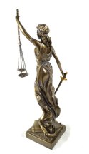 Temida figurka 35 cm - Prezent dla prawnika sędziego - MC-90037