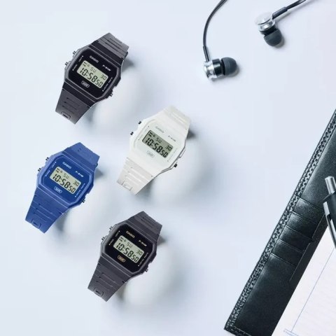 ZEGAREK MĘSKI CASIO F-91WB-1ADF + BOX