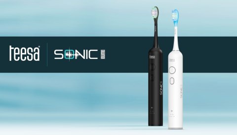 Soniczna szczoteczka do zębów Teesa Sonic Elite czarna