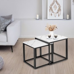 Stoliki kawowe PRAVEN BIAŁY MARMUR