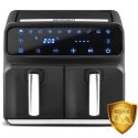 Frytkownica beztłuszczowa Air fryer BD-653 czarno-srebrna