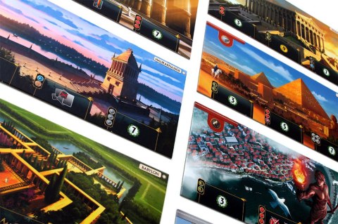 GRA PLANSZOWA 7 CUDÓW ŚWIATA (nowa edycja)