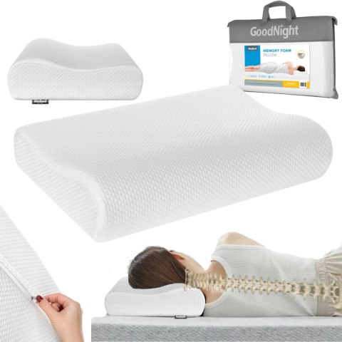 Poduszka ortopedyczna profilowana z pianki memory, REBEL ACTIVE