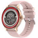 Smartwatch Damski Rubicon RNCF35 ROSE GOLD Bransoleta + Pasek Pink