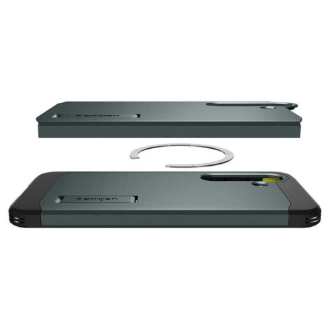 Spigen Tough Armor MagSafe - Etui do Samsung Galaxy S25 (Abyss Green)