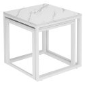 Stoliki kawowe BIAŁY PRAVEN BIAŁY MARMUR