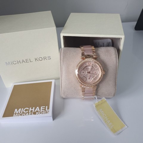 ZEGAREK DAMSKI MICHAEL KORS MK6110 MINI PARKER (zm540c) + BOX