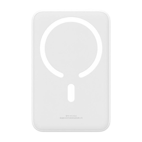 Powerbank magnetyczny Baseus Magnetic Mini 20000mAh, USB-C 20W MagSafe (biały)