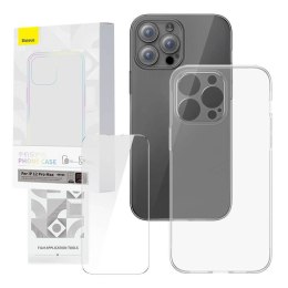 Zestaw ochronny BASEUS Corning do iPhone 12 Pro Max (przezroczysty)