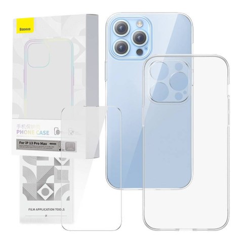 Zestaw ochronny BASEUS Corning iPhone 13 Pro Max